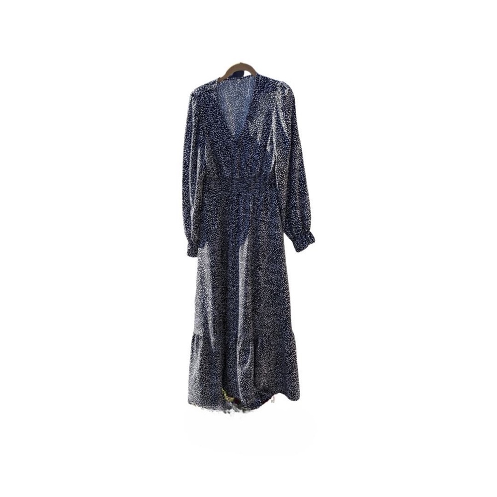 High waist flowy maxi dress